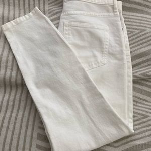 NWOT Everlane High Rise Skinny Ankle In Bone
